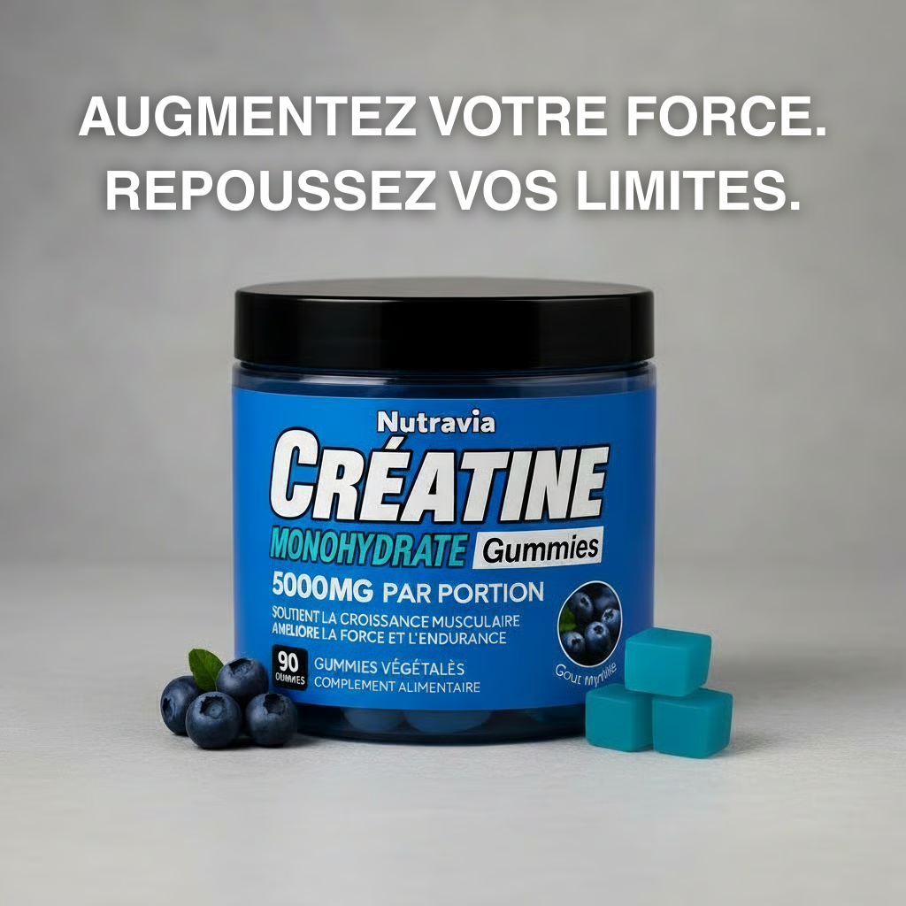 Gummies de Créatine - Myrtille
