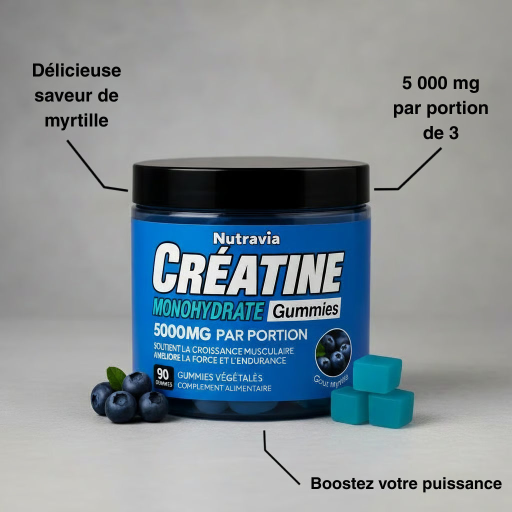 Gummies de Créatine - Myrtille