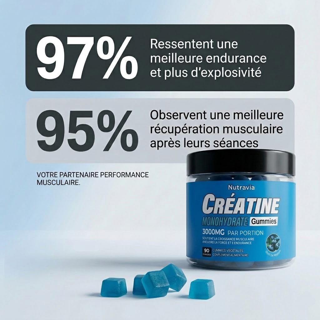 Gummies de Créatine - Myrtille