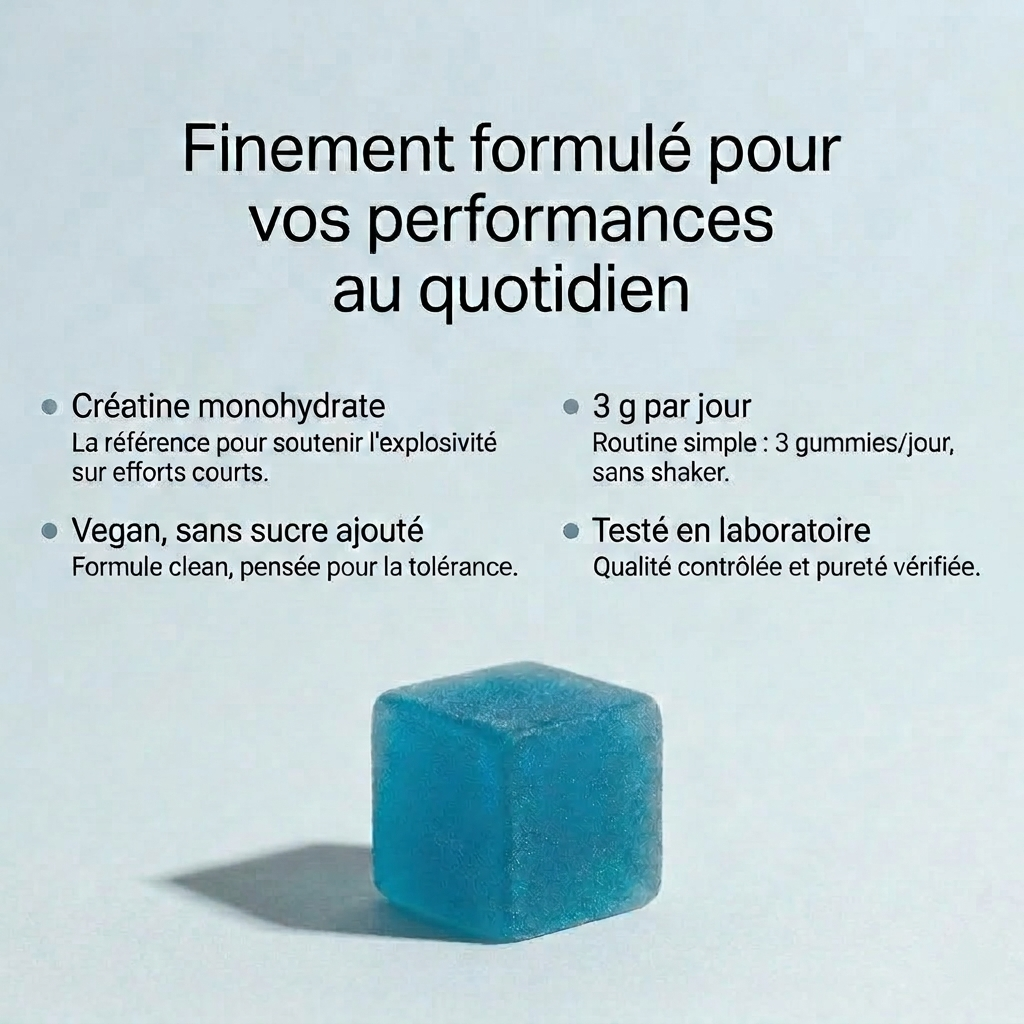 Gummies de Créatine - Myrtille