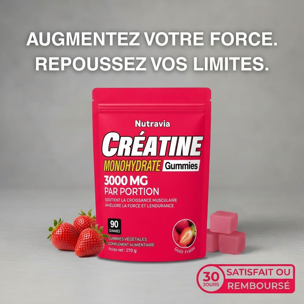 Gummies de Créatine - Fraise