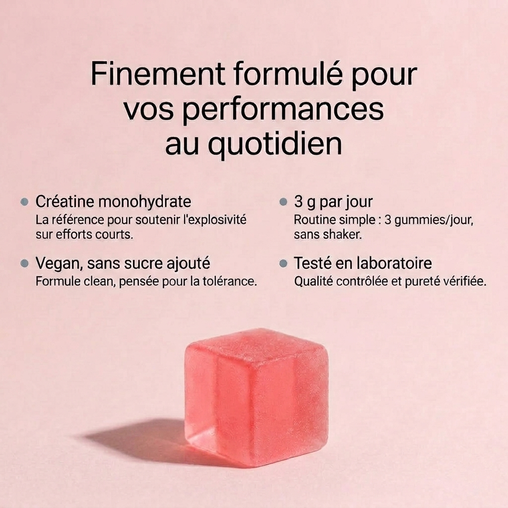 Gummies de Créatine - Fraise