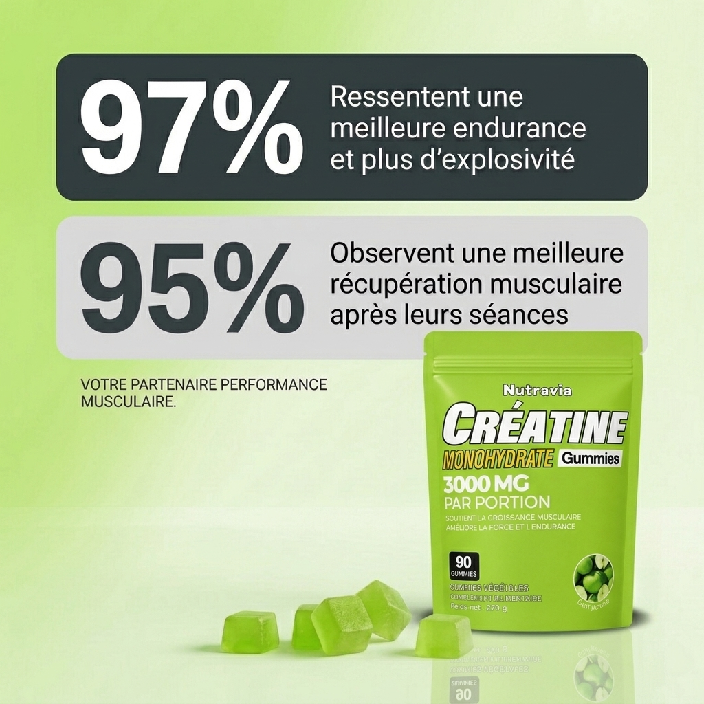 Gummies de Créatine - Pomme