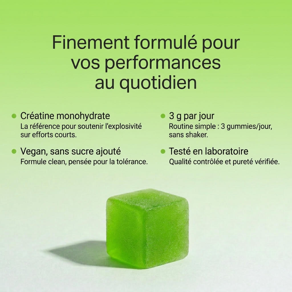 Gummies de Créatine - Pomme