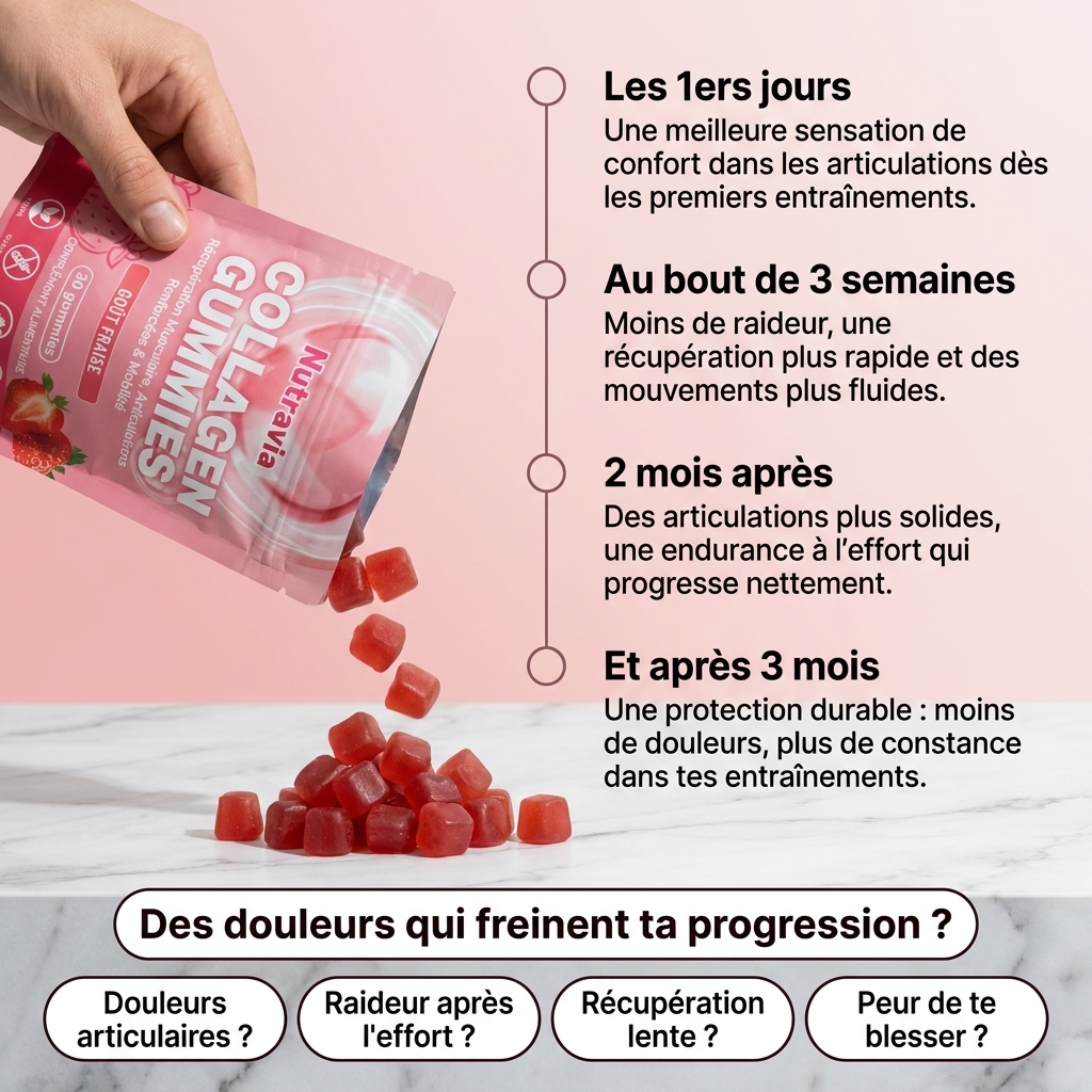 Gummies de Collagene - Fraise